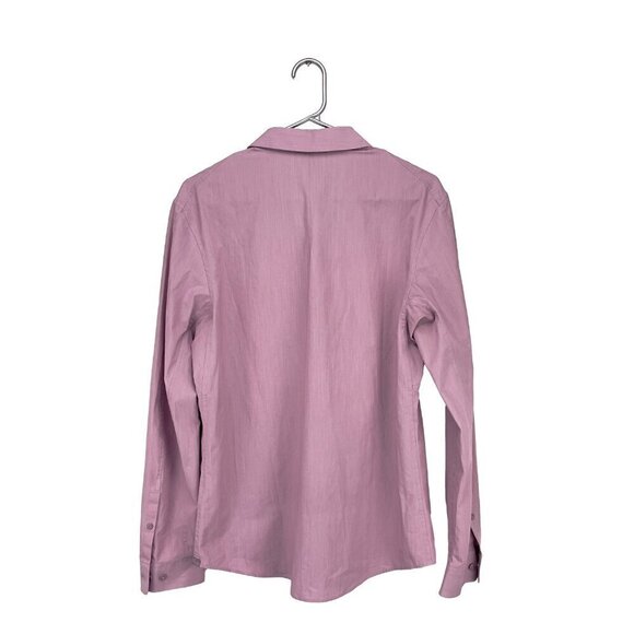 LULULEMON Anti-odor fabric Slim fit Modern Pink Shirt Size M - Picture 4 of 8